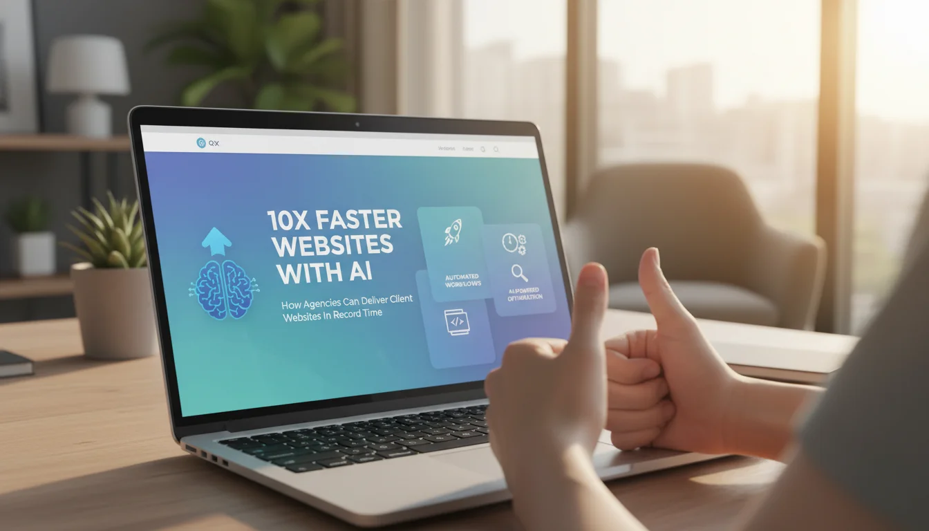 How Agencies Can Deliver Client Websites 10x Faster With AI