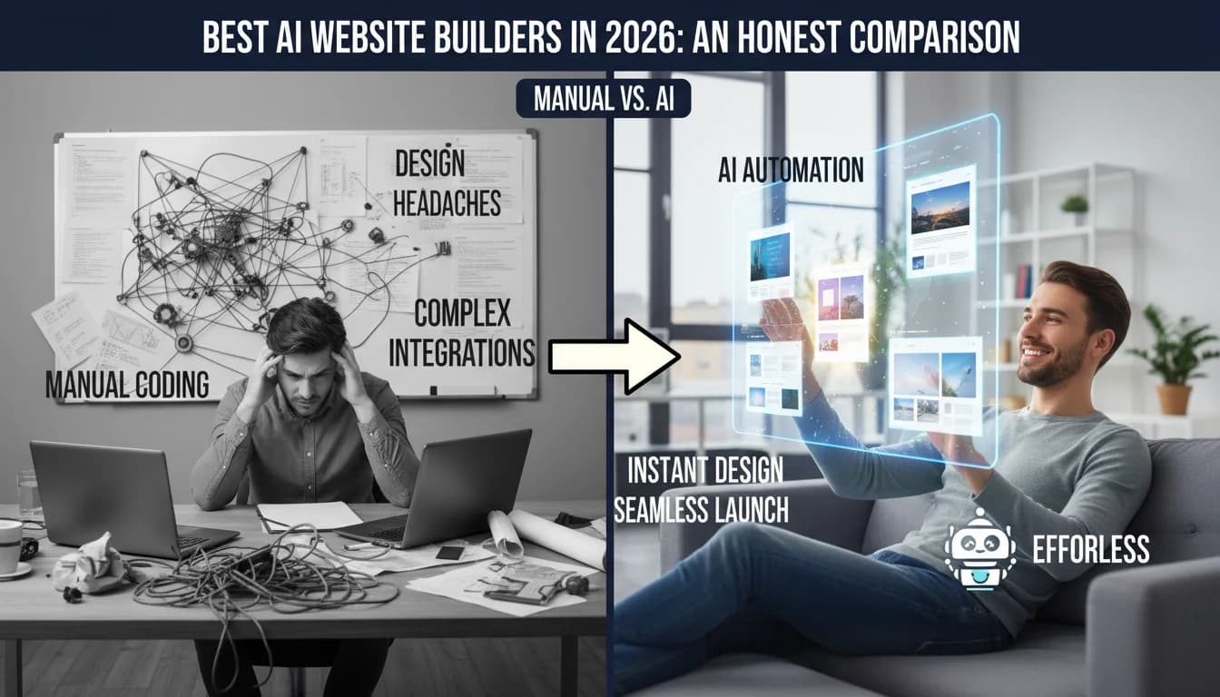 Best AI Website Builders in 2026: An Honest Comparison