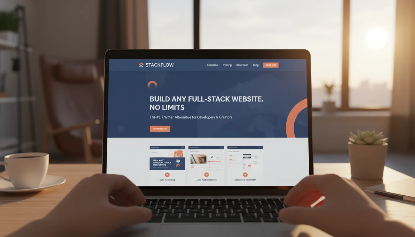 Best Framer Alternative for Full-Stack Websites