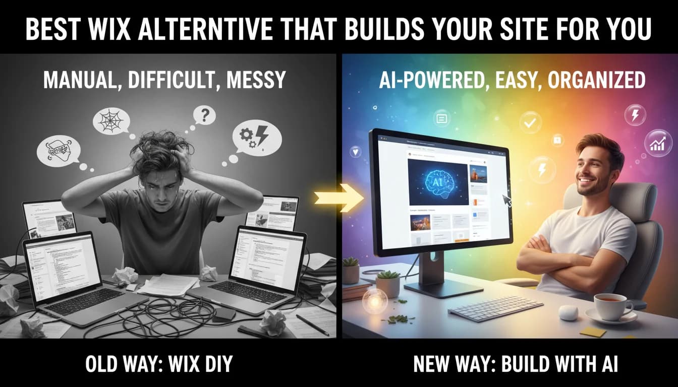 Best Wix Alternative That Builds Your Site for You