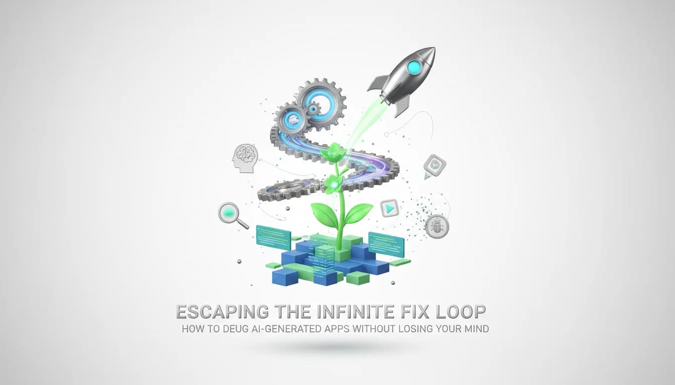 The Infinite Fix Loop: Why AI-Generated Apps Break in Circles and How to Get Out