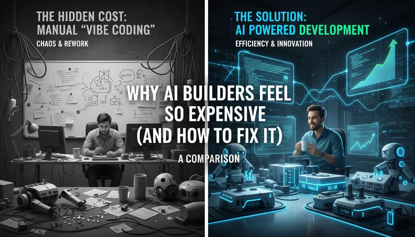 The Hidden Cost of Vibe Coding: Why AI Builders Feel So Expensive (And How to Fix It)