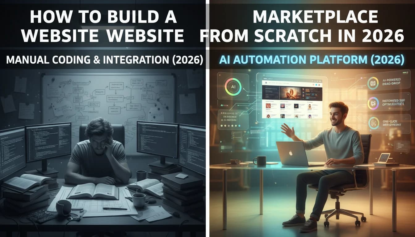 How to Build a Marketplace Website from Scratch in 2026