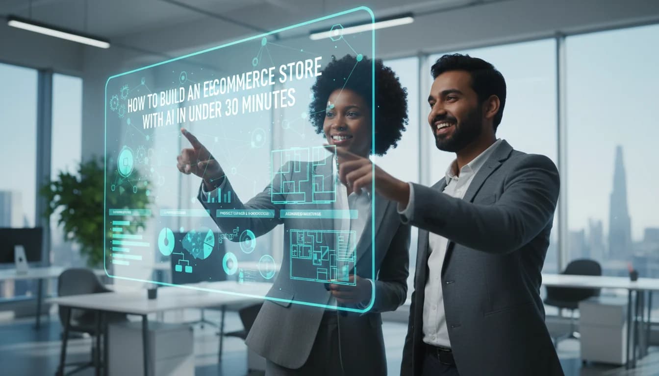 How to Build an Ecommerce Store with AI in Under 30 Minutes