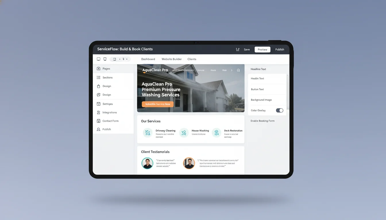 How to Build a Service Business Website That Books Clients