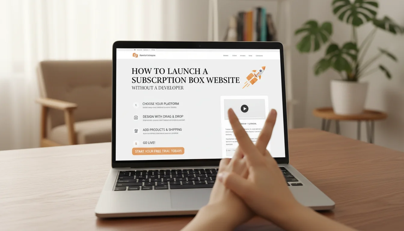 How to Launch a Subscription Box Website Without a Developer