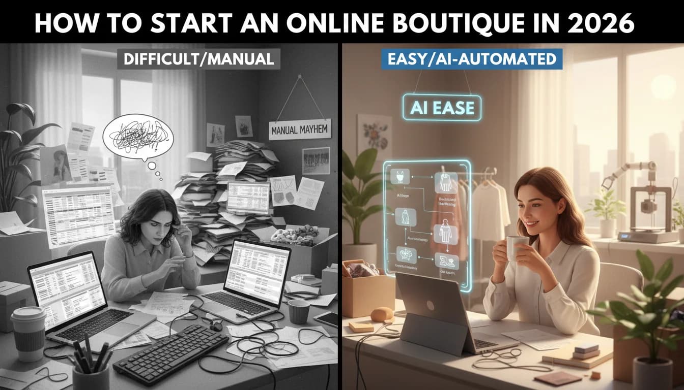 How to Start an Online Boutique in 2026