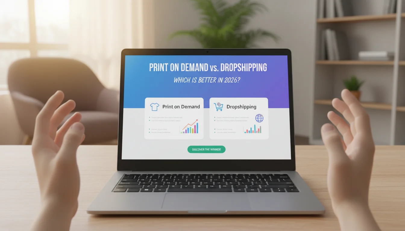 Print on Demand vs Dropshipping: Which is Better in 2026?